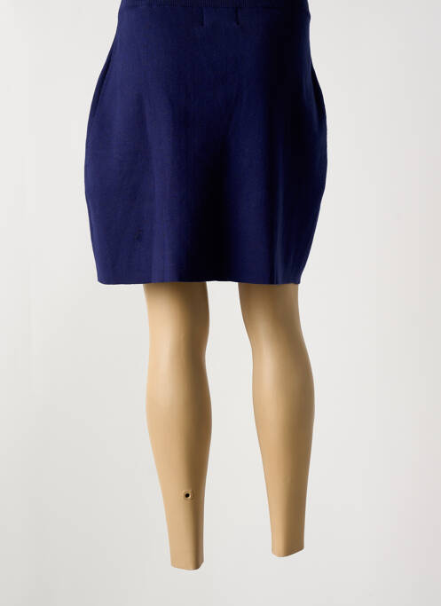 Fustă scurtă albastru CALIE femeie