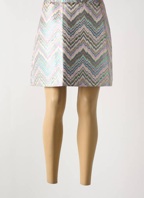 Fustă scurtă violet NUMPH femeie