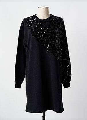 Rochie scurtă mâneci lungi mâneci lungi negru PIECES femeie