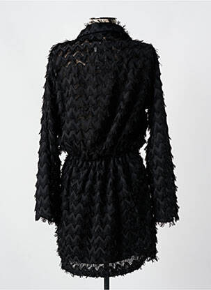 Rochie scurtă mâneci lungi mâneci lungi negru KILKY femeie