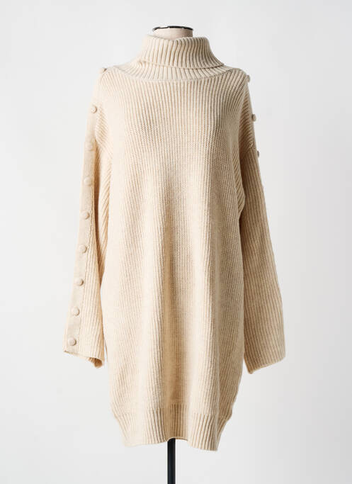 Rochie pulover bej KILKY femeie