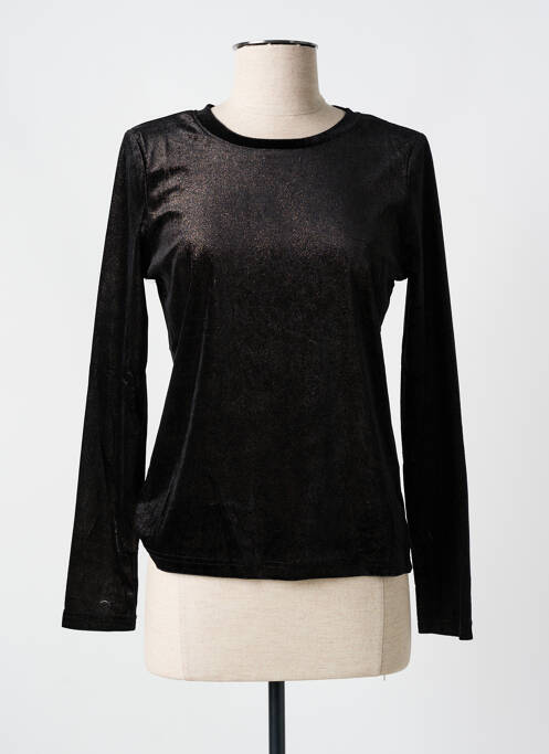 Top negru CERISE BLUE femeie