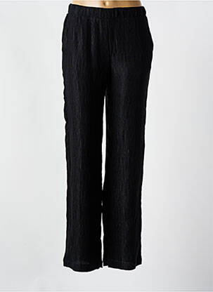 Pantalon drept țesătură crep mărime normală negru Y.A.S femeie
