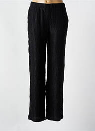 Pantalon drept țesătură crep mărime normală negru Y.A.S femme