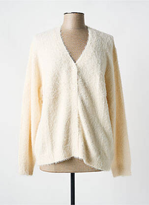 Vestă cu mâneci lungi bej M.X.O femeie