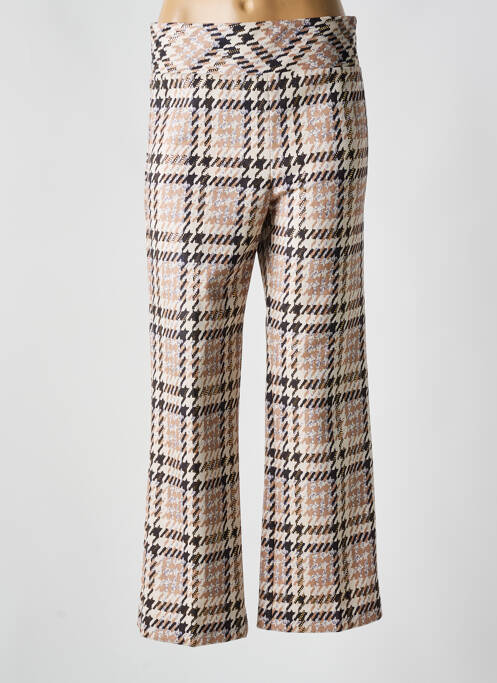 Pantalon larg bej FRANK LYMAN femeie