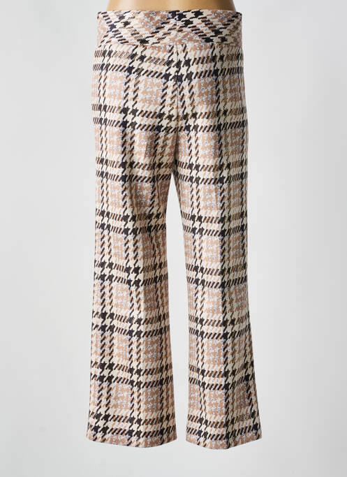 Pantalon larg bej FRANK LYMAN femeie