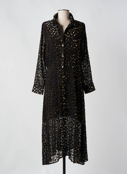 Rochie lungă gri LEO & UGO femeie