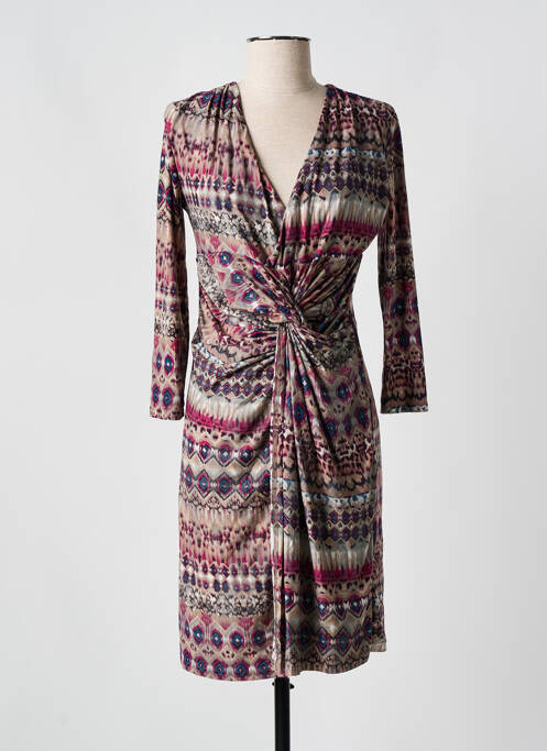 Rochie scurtă violet MISS TIC femeie