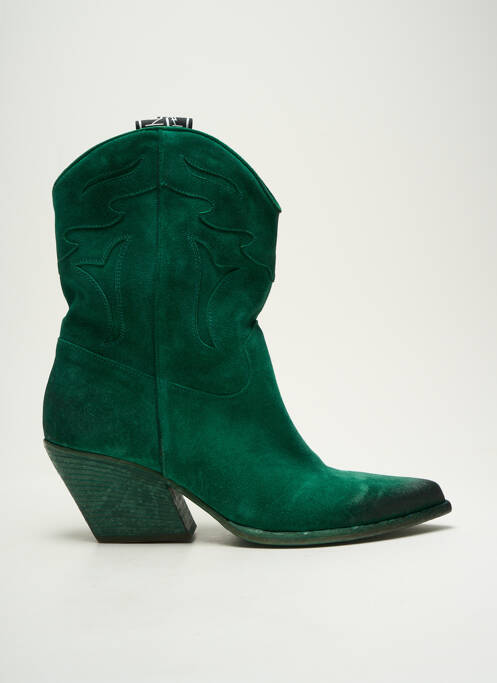 Botine/Ghete verde ELENA IACHI femeie