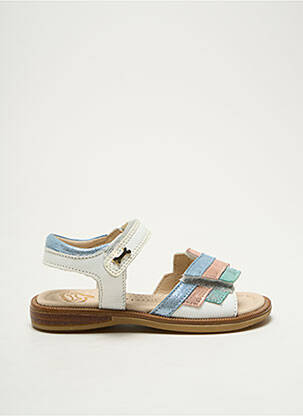 Sandale/Pantofi decupați alb STONES AND BONES fată