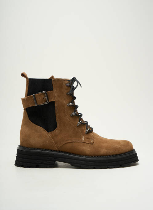 Botine/Ghete maro COCO ET ABRICOT femeie