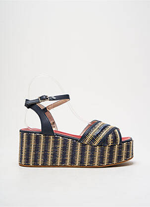 Sandale/Pantofi decupați albastru GAIMO femeie