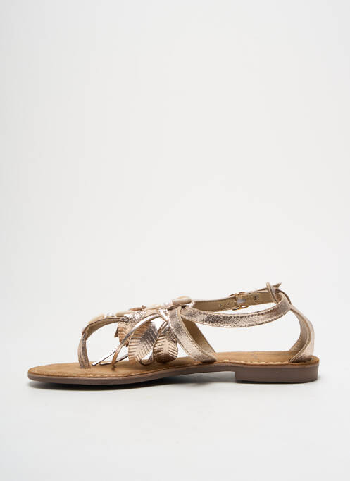 Șlapi auriu METAMORF'OSE femeie