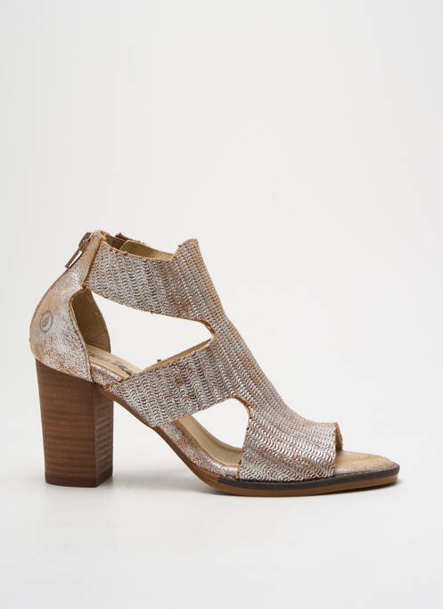 Sandale/Pantofi decupați argintiu CASTA femeie