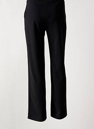 Pantalon drept buzunare talie joasă negru RENATTO BENE femeie