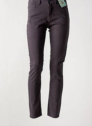 Blugi cu croială slim gri S.QUISE femeie