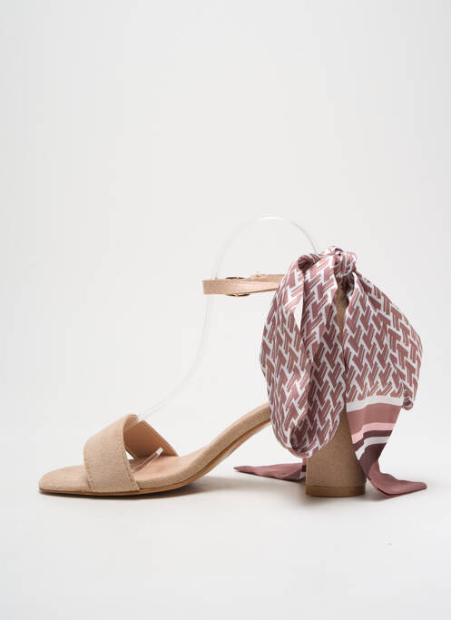 Sandale/Pantofi decupați bej ERYNN femeie