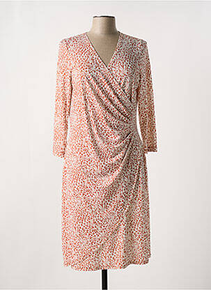 Rochie midi mâneci lungi mâneci lungi portocalie GREGORY PAT femeie