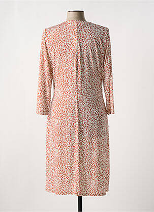Rochie midi mâneci lungi mâneci lungi portocalie GREGORY PAT femeie