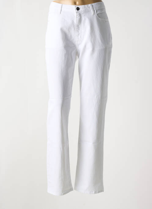 Blugi cu croială slim alb GUY DUBOUIS femeie