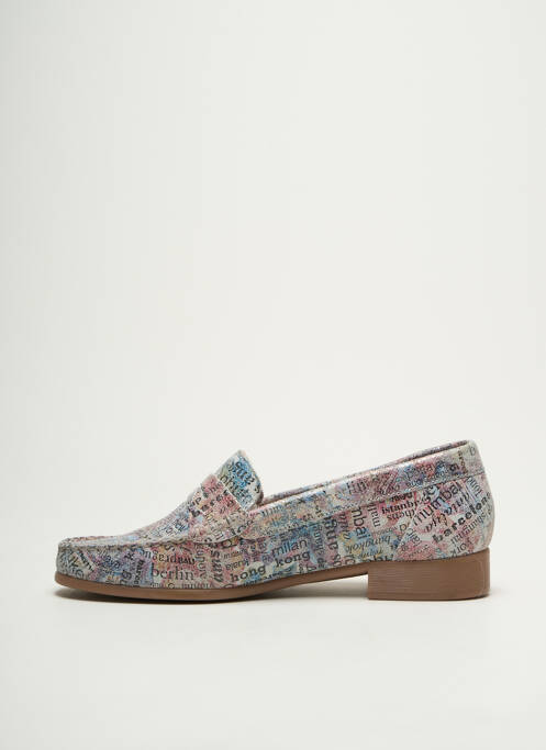 Mocasini argintiu ARTIKA SOFT femeie