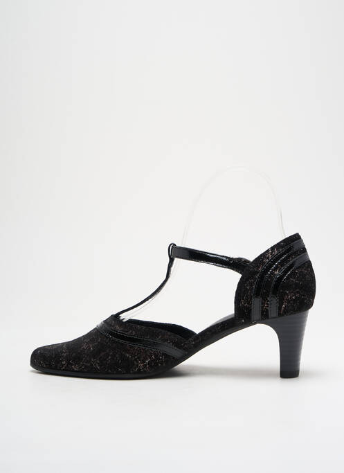 Sandale/Pantofi decupați negru GEO-REINO femeie