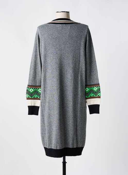 Rochie pulover gri TRICOT CHIC femeie