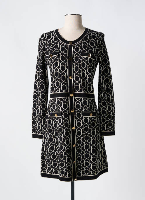 Rochie scurtă negru LEO & UGO femeie