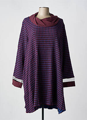 Rochie midi mâneci lungi mâneci lungi violet LUUKAA femeie