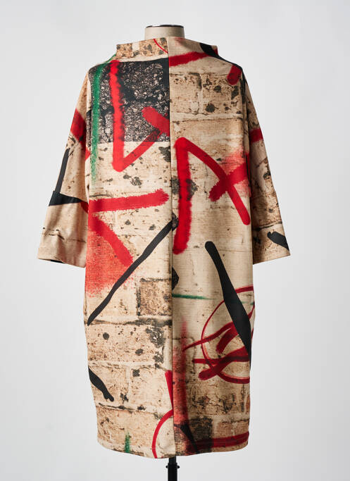 Rochie midi bej OZAI N KU femeie