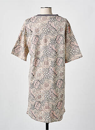 Rochie scurtă mâneci scurte mâneci scurte bej CISO femeie