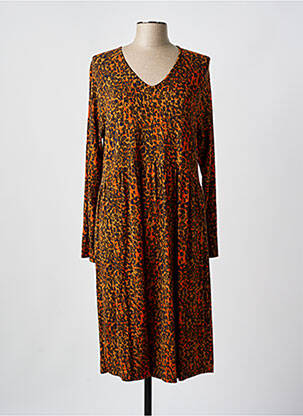 Rochie midi portocaliu CISO femeie