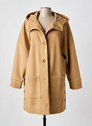 Palton lung bej SEE YOU femeie