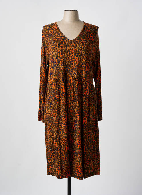 Rochie midi portocaliu CISO femeie