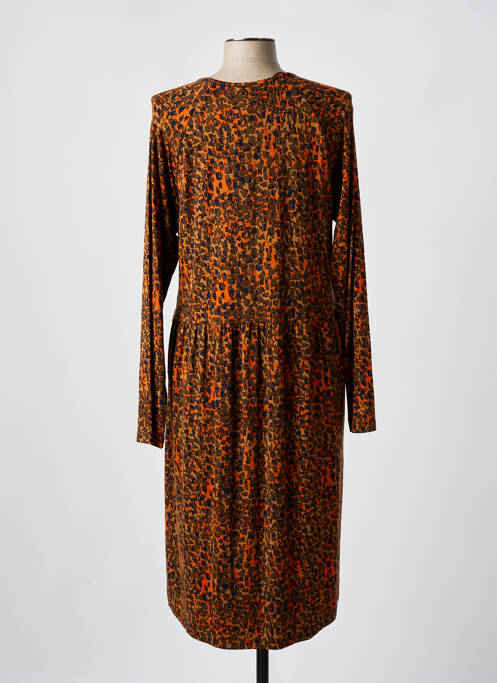 Rochie midi portocaliu CISO femeie