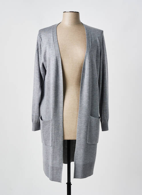 Vestă cu mâneci lungi gri SEE YOU femeie