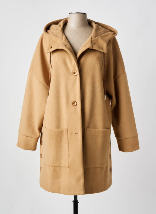 Palton lung bej SEE YOU femeie