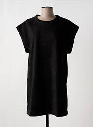 Rochie scurtă mâneci scurte mâneci scurte negru LAURE + MAX femme