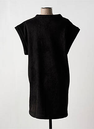 Rochie scurtă mâneci scurte mâneci scurte negru LAURE + MAX femeie