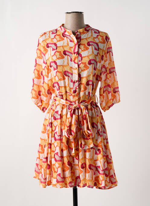 Rochie scurtă portocaliu ARTLOVE femeie