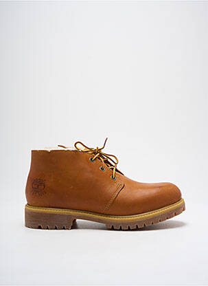 Botine/ghete material neted toc mic maro TIMBERLAND bărbat