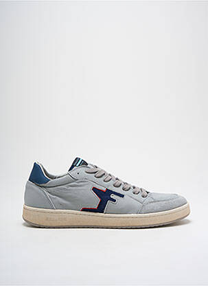 Adidași material neted toc plat până la 3 cm gri SERAFINI femeie