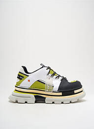 Adidași material neted toc de 4 la 6 cm verde ART femme