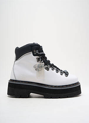 Botine/Ghete alb ART femeie