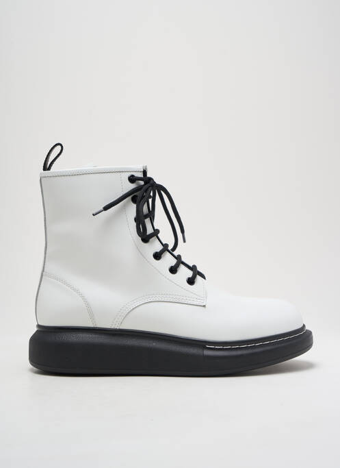 Botine/Ghete alb ALEXANDER MCQUEEN femeie