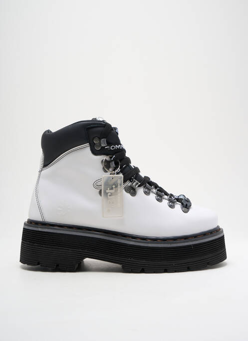 Botine/Ghete alb ART femeie