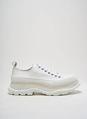 Adidași vârf rotund toc de 4 la 6 cm alb ALEXANDER MCQUEEN femeie