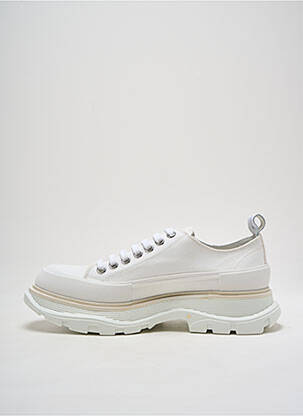 Adidași vârf rotund toc de 4 la 6 cm alb ALEXANDER MCQUEEN femeie