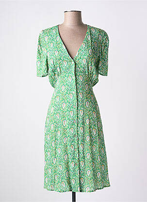 Rochie scurtă verde C'EST BEAU LA VIE femeie